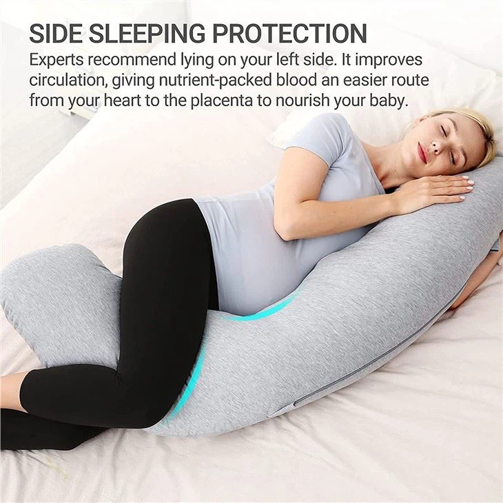 J Shaped Maternity Body Pillow J Shaped Maternity Body Pillow